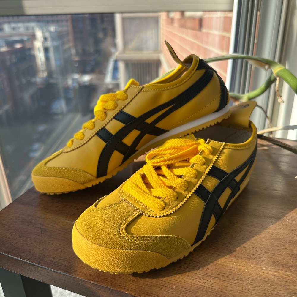 Yellow Onitsuka Tiger Mexico 66 Sneakers